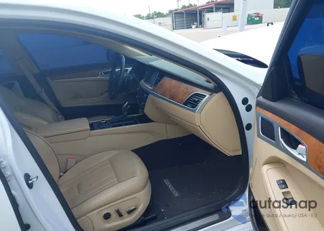 2015 Hyundai Genesis 3.8 from USA, damaged, VIN KMHGN4JE1FU018196